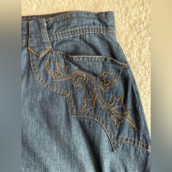 Lauren Jean Co. Ralph Lauren Jean skirt - Picture 4 of 11